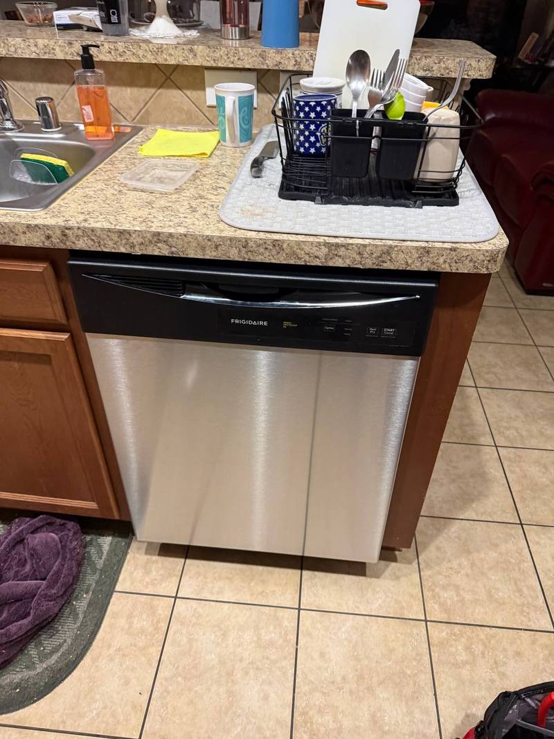 Frigidaire dishwasher — drain pump repair